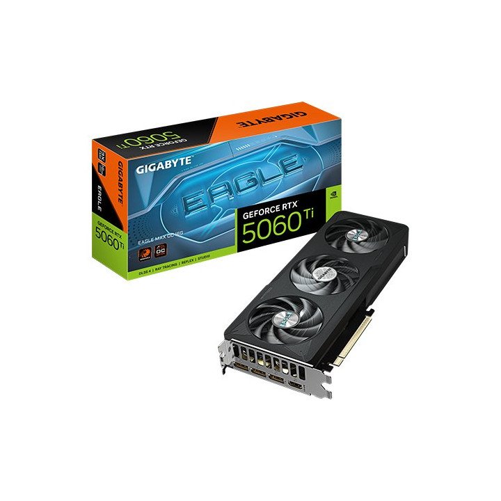 כרטיס מסך Gigabyte GeForce RTX 5060 Ti EAGLE MAX OC 16GB GDDR7