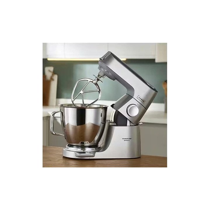 מיקסר קנווד שף מקצועי Kenwood Titanium Chef Baker XL 1200W כסוף 7 ליטר