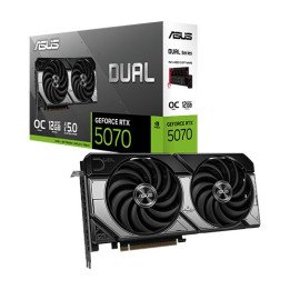 כרטיס מסך ASUS Dual GeForce RTX 5070 12GB GDDR7 OC Edition