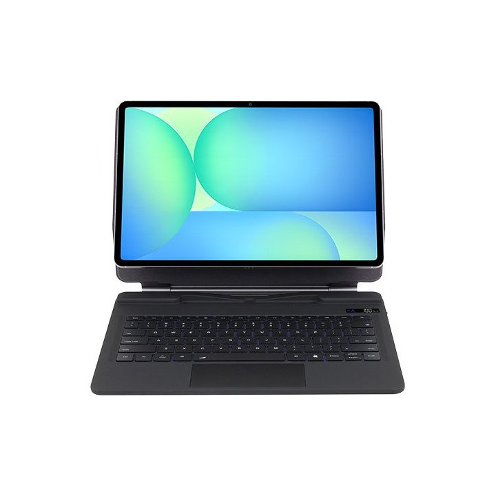 כיסוי מקלדת לטאבלט סמסונג Samsung Galaxy Tab S10 FE Plus בצבע שחור עם 
