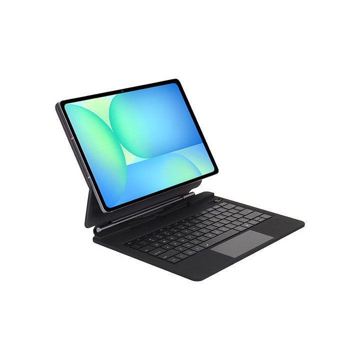 כיסוי מקלדת לטאבלט סמסונג Samsung Galaxy Tab S10 FE Plus בצבע שחור עם 
