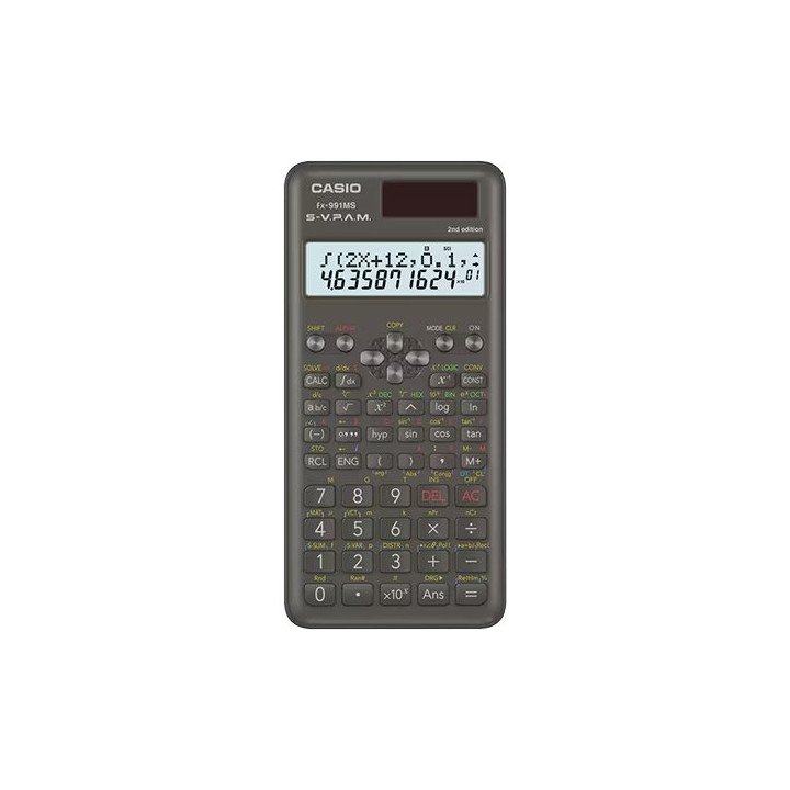 מחשבון מדעי fx-991MS-2 בצבע שחור