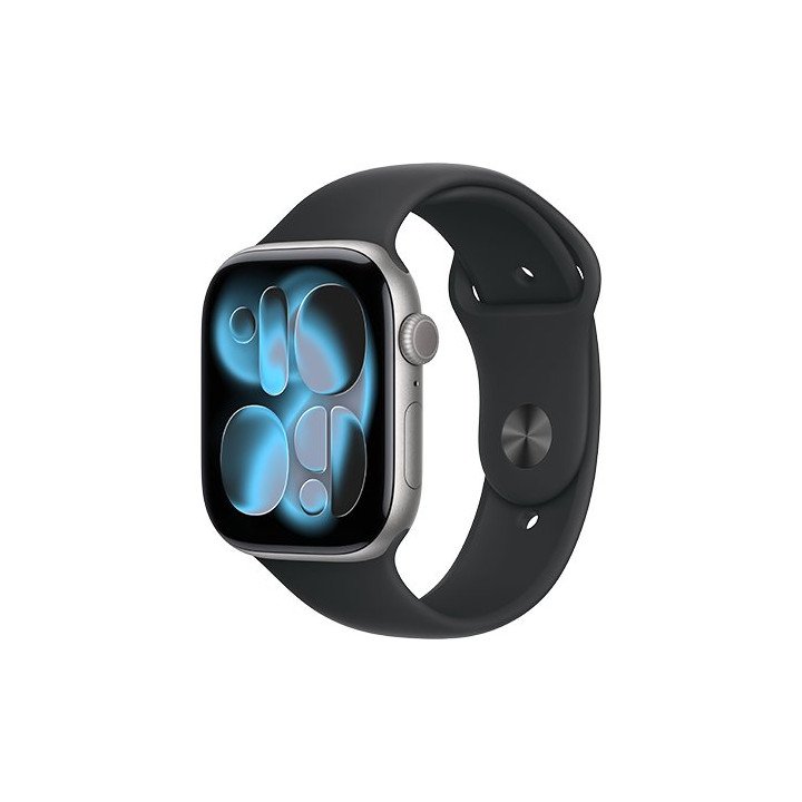 שעון חכם אפל Apple Watch Series 11 GPS – גודל 46 מ''מ – צבע Space Grey