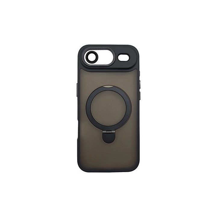 מגן לאייפון אייר iPhone Air עם טבעת תומך MagSafe שחור Velox