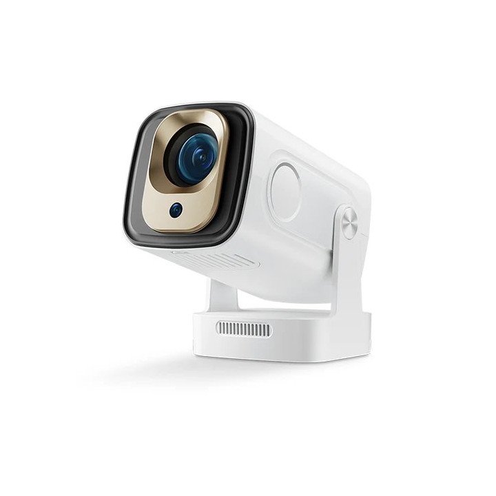 מקרן חכם Full HD 1080P עם Android 14 והקרנה עד 130 אינץ' – Super TV HY