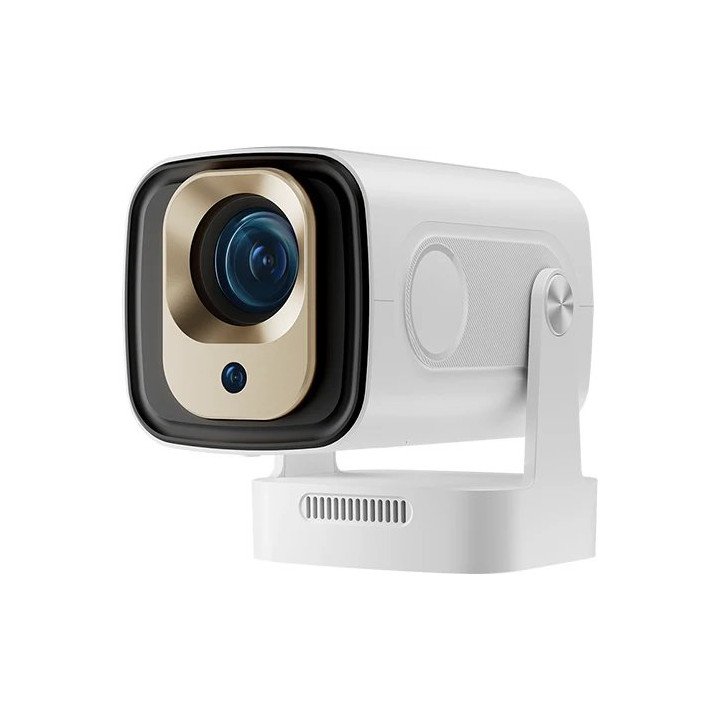 מקרן חכם Full HD 1080P עם Android 14 והקרנה עד 130 אינץ' – Super TV HY