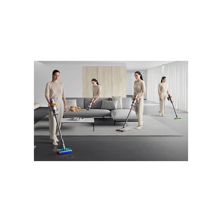 שואב שוטף אלחוטי דייסון Dyson V15s Detect Submarine צהוב / ניקל