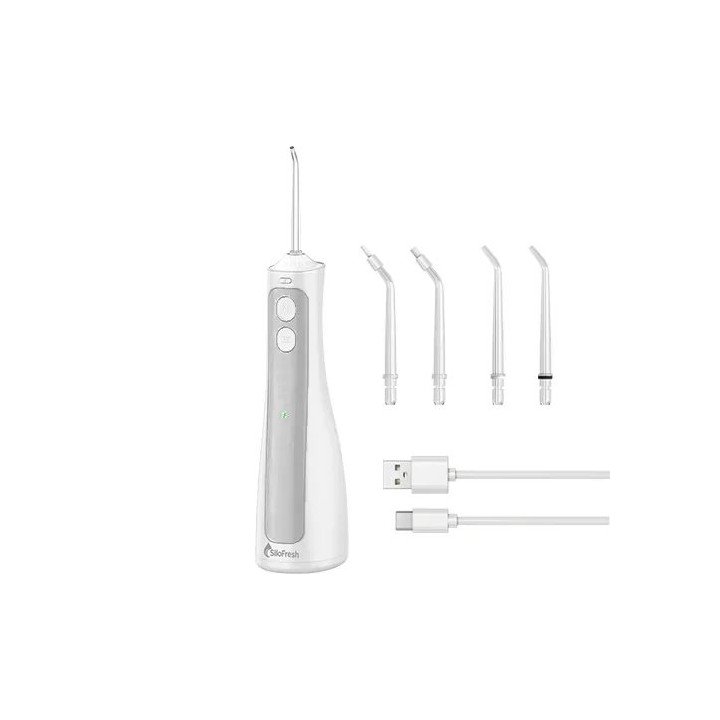 סילון מים דנטלי נייד SiloFresh W20 - ניקוי עמוק ונוח לחניכיים בריאות