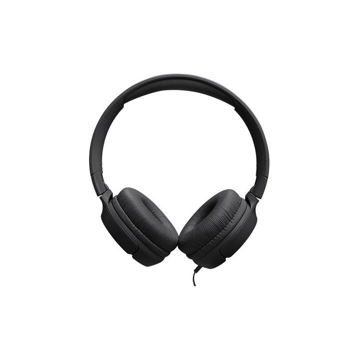 אוזניות JBL קשת חוטיות Tune 520C USB-C בצבע שחור