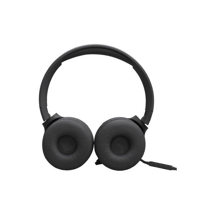 אוזניות JBL קשת חוטיות Tune 520C USB-C בצבע שחור