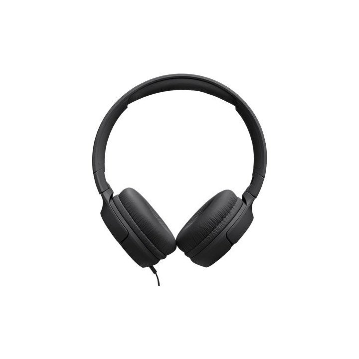אוזניות JBL קשת חוטיות Tune 520C USB-C בצבע שחור