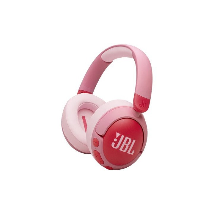 אוזניות לילדים JBL אלחוטיות עם מסנן רעשים Junior 470NC בצבע ורוד