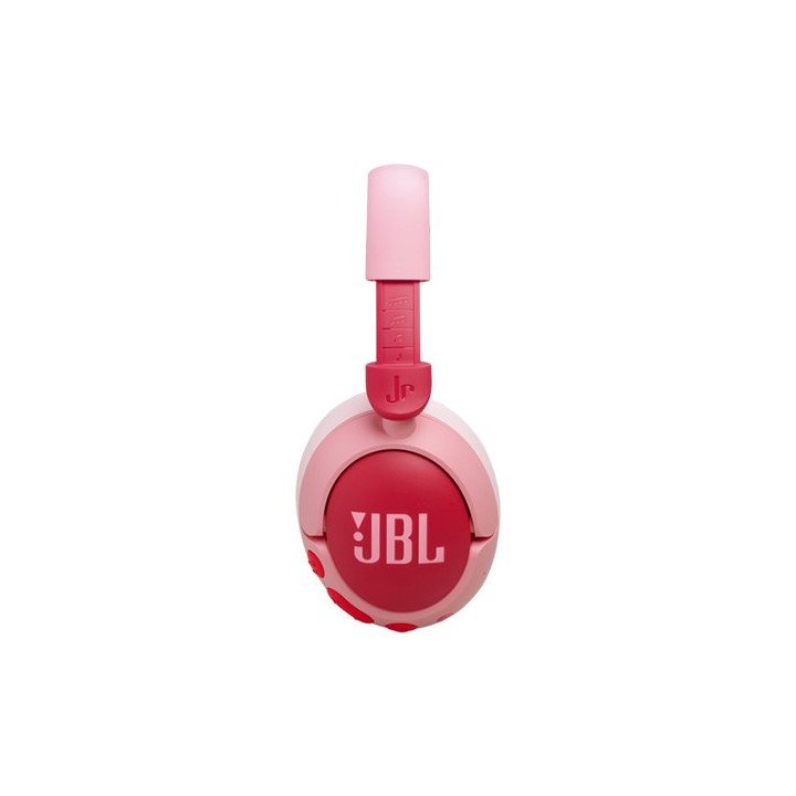 אוזניות לילדים JBL אלחוטיות עם מסנן רעשים Junior 470NC בצבע ורוד