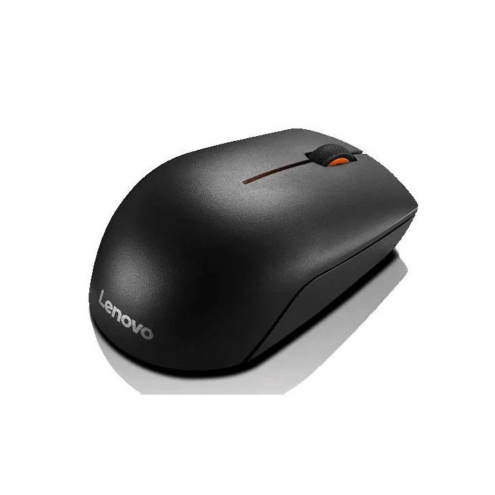 עכבר אלחוטי Lenovo 300 Wireless Compact Mouse בצבע שחור