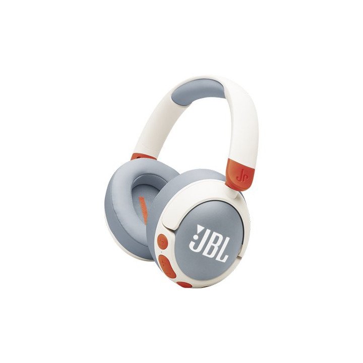 אוזניות לילדים JBL אלחוטיות עם מסנן רעשים Junior 470NC בצבע לבן