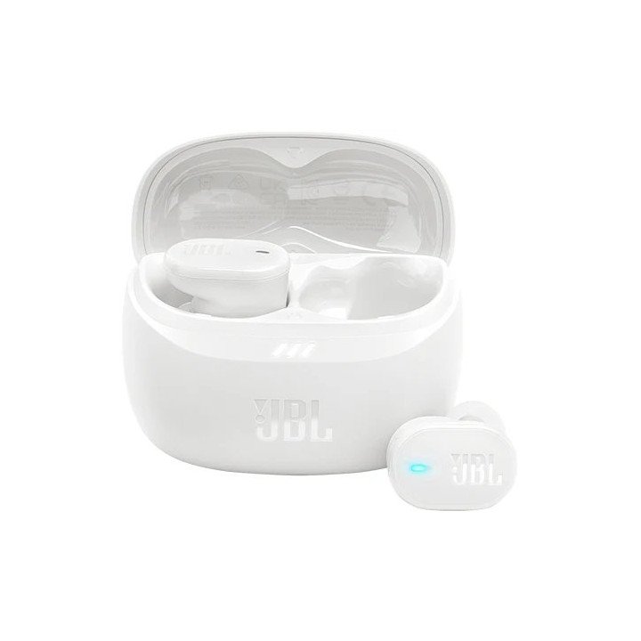 אוזניות JBL אלחוטיות Tune Buds 2 TWS Bluetooth בצבע לבן