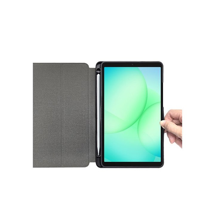 כיסוי ספר לטאבלט סמסונג 8.7 אינץ' Samsung Galaxy Tab A11 בצבע שחור