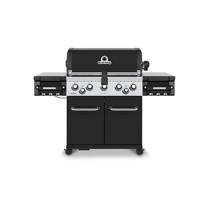 גריל גז 5 מבערים עם כירת צד ושיפוד Broil King Regal 590 80,000BTU - מש