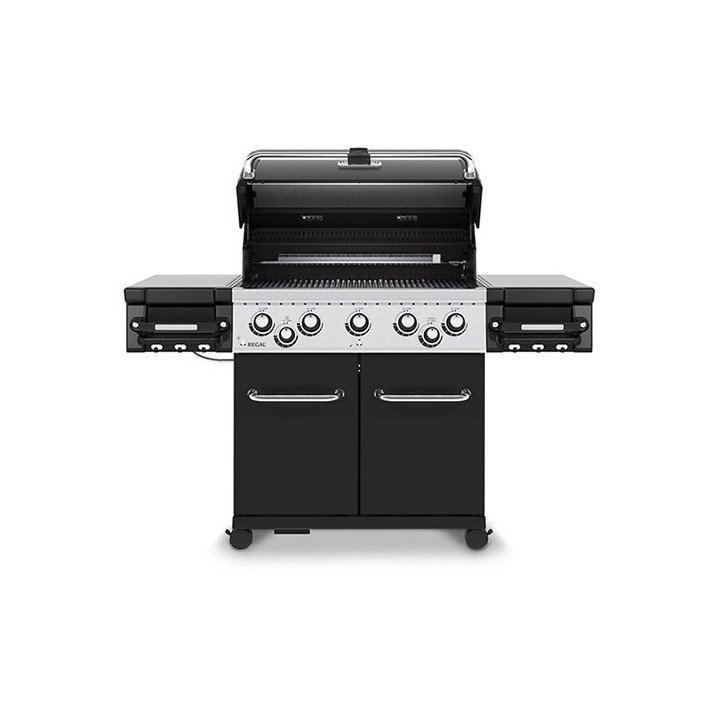 גריל גז 5 מבערים עם כירת צד ושיפוד Broil King Regal 590 80,000BTU - מש