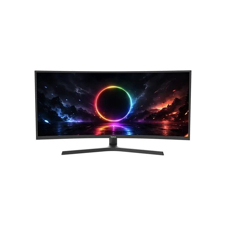 מסך גיימינג רחב קעור 34 אינץ Super Gaming GC34 – רזולוציה UWQHD – קצב 