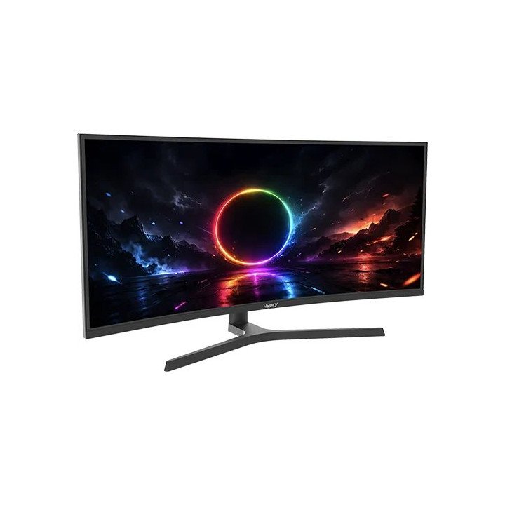 מסך גיימינג רחב קעור 34 אינץ Super Gaming GC34 – רזולוציה UWQHD – קצב 