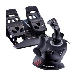 ג'ויסטיק טיסה ודוושות לXBOX ולמחשב Thrustmaster T.Flight Full Kit X