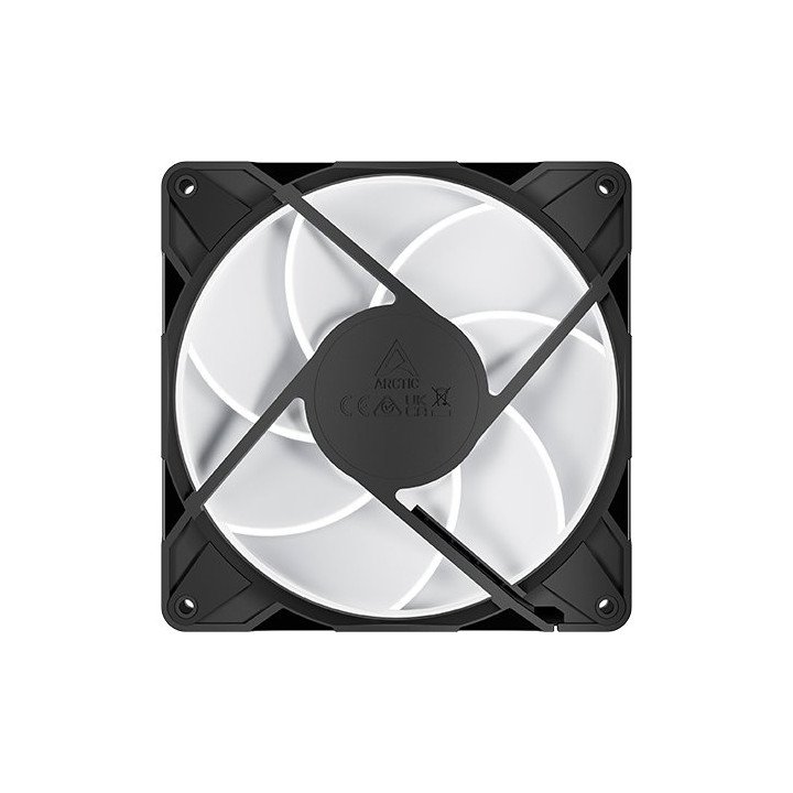 מאוורר למארז 12 ס''מ ARCTIC P12 Pro A-RGB – צבע שחור