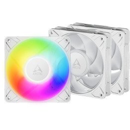 3 מאווררים למארז 12 ס''מ ARCTIC P12 Pro A-RGB – צבע לבן