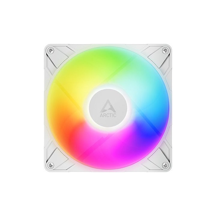 3 מאווררים למארז 12 ס''מ ARCTIC P12 Pro A-RGB – צבע לבן