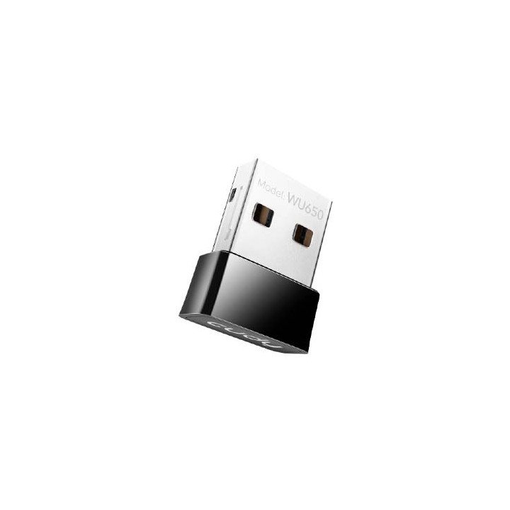 מתאם רשת Cudy WU650 AC650 Wireless Dual Band Mini USB Adapter