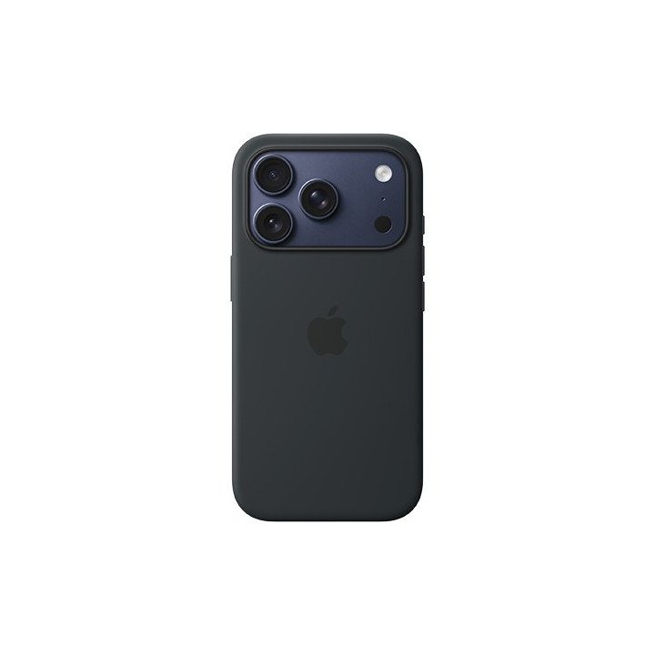 מגן לאייפון 17 פרו סיליקון שחור iPhone 17 Pro Case עם MagSafe