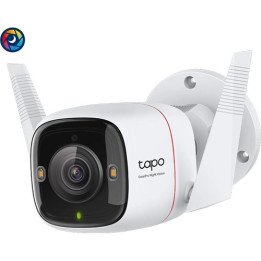 מצלמת אבטחה חיצונית TP-Link Tapo C325WB 2K QHD עם Wi‑Fi וטכנולוגיית Co