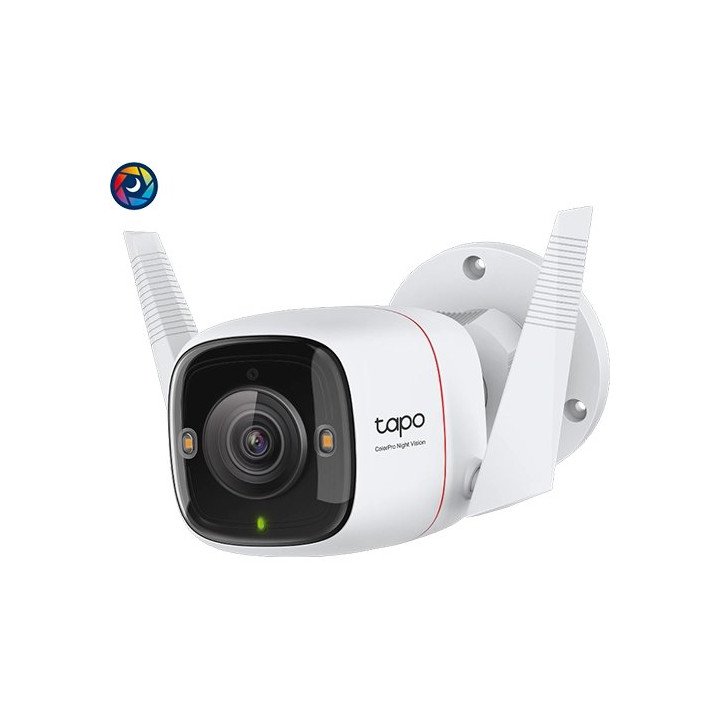 מצלמת אבטחה חיצונית TP-Link Tapo C325WB 2K QHD עם Wi‑Fi וטכנולוגיית Co