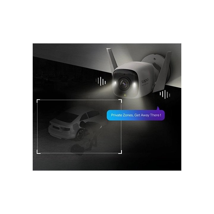 מצלמת אבטחה חיצונית TP-Link Tapo C325WB 2K QHD עם Wi‑Fi וטכנולוגיית Co