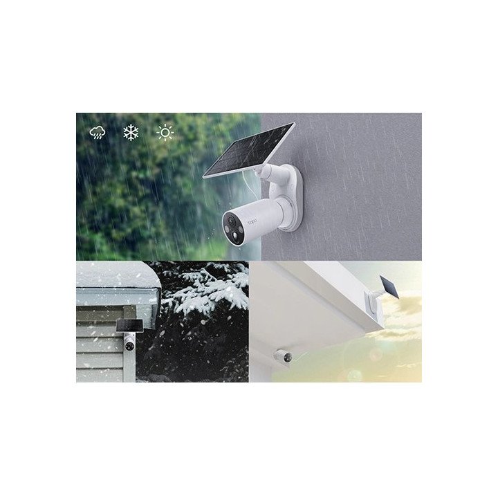 מצלמת אבטחה לבחוץ עם פאנל סולארי TP-Link Tapo C425 KIT עם Wi-Fi