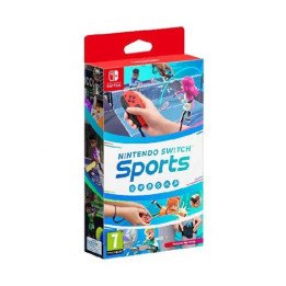 משחק נינטנדו סוויץ ספורט Nintendo Switch Sports כולל אביזר רצועה לרגל