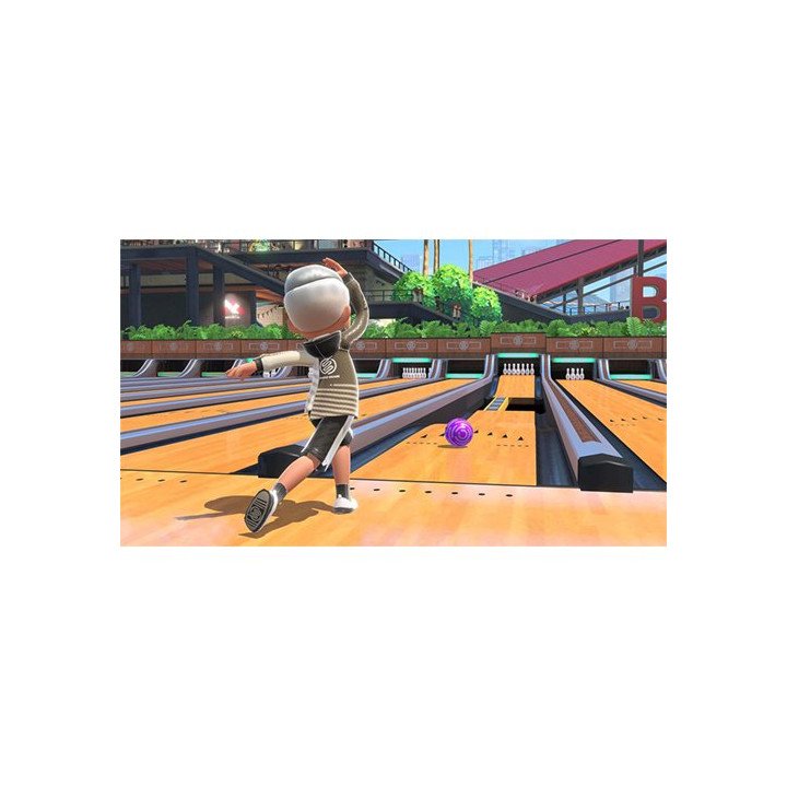 משחק נינטנדו סוויץ ספורט Nintendo Switch Sports כולל אביזר רצועה לרגל