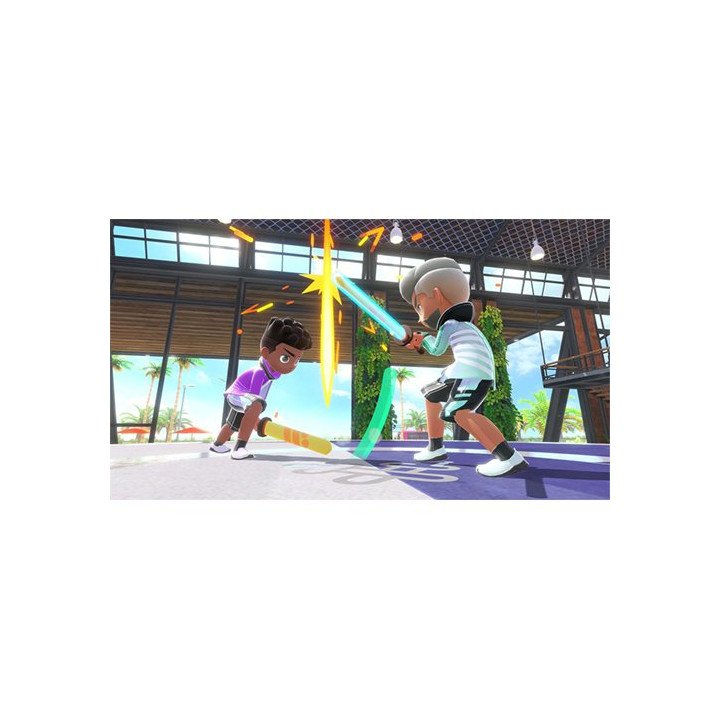 משחק נינטנדו סוויץ ספורט Nintendo Switch Sports כולל אביזר רצועה לרגל