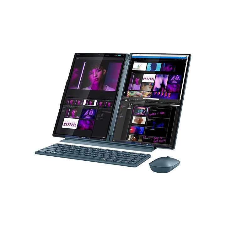 מחשב נייד עם 2 מסכי מגע 14 אינץ Lenovo Yoga Book 9i – מעבד Intel Core 