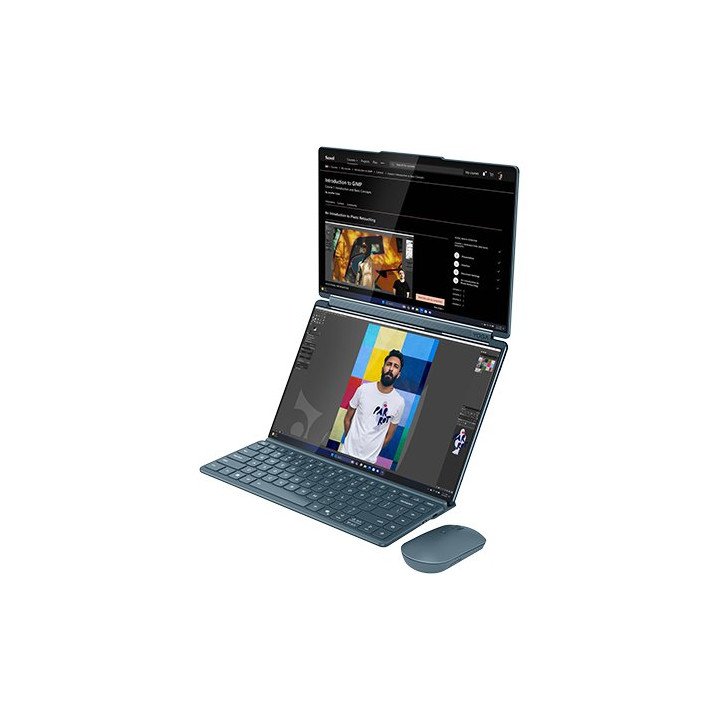 מחשב נייד עם 2 מסכי מגע 14 אינץ Lenovo Yoga Book 9i – מעבד Intel Core 