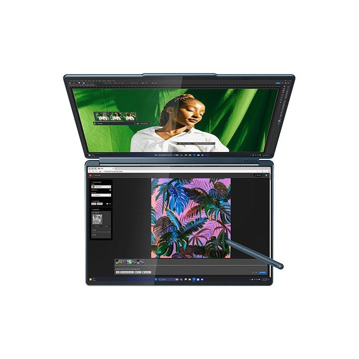 מחשב נייד עם 2 מסכי מגע 14 אינץ Lenovo Yoga Book 9i – מעבד Intel Core 