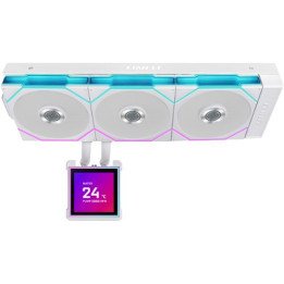 קירור נוזלי למעבד עם מסך Lian Li HydroShift II LCD-S 360 TL – גודל 360