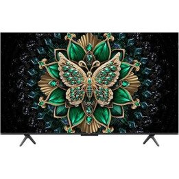 טלוויזיה 50 אינץ חכמה TCL TV C6K Premium QD-MiniLED 4K עם Google TV – 