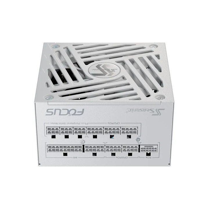 ספק כוח למחשב מודולרי Seasonic FOCUS GX White ATX 3.1 – הספק 1000W – נ