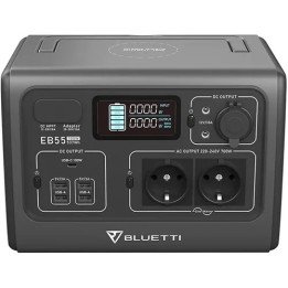 תחנת כוח ניידת BLUETTI PowerOak EB55 700W 537Wh – משלוח חינם