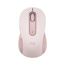 עכבר אלחוטי Logitech Signature M650 Wireless Mouse בצבע ורוד