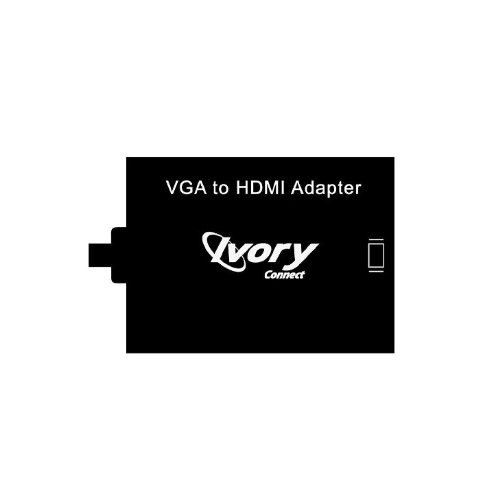 מתאם VGA ל- HDMI עם סאונד Super Connect