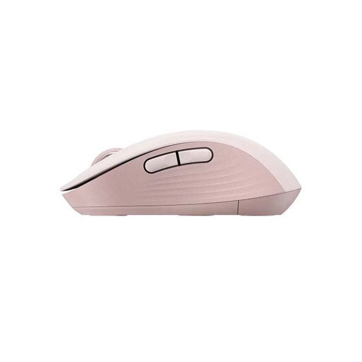 עכבר אלחוטי Logitech Signature M650 Wireless Mouse בצבע ורוד