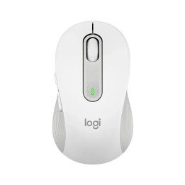 עכבר אלחוטי Logitech Signature M650 Wireless Mouse בצבע Off White