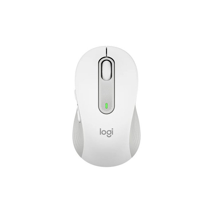עכבר אלחוטי Logitech Signature M650 Wireless Mouse בצבע Off White